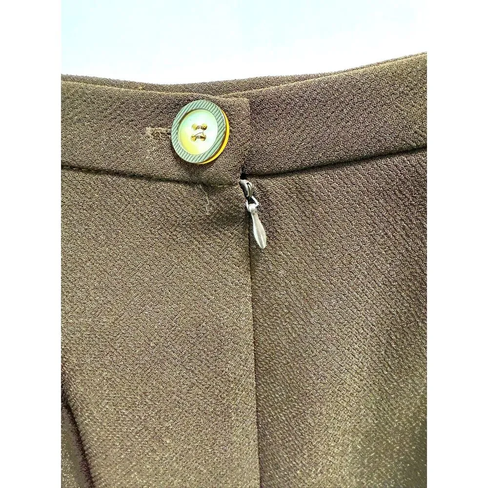 Lily & Taylor Vintage Made in USA brown embellished skirt suit set - Picture 12 of 12